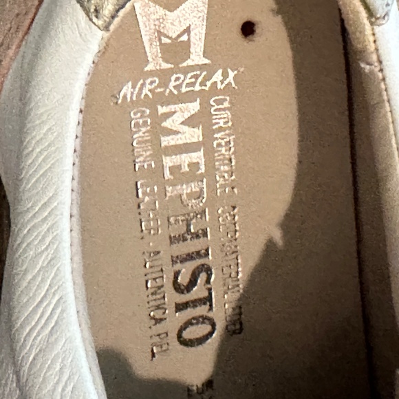 REDUCED Mephisto Nikita White Ceylon Sneakers sz 7 New rtl $299 - Picture 4 of 8